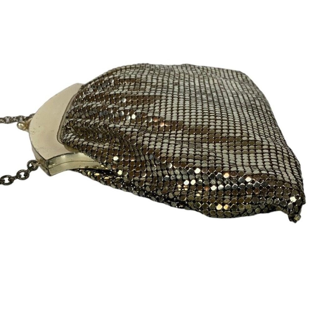 Whiting And Davis Mesh Evening Bag With Mirror Sh… - image 5